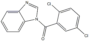 1-(2,5-dichlorobenzoyl)-1H-benzimidazole 结构式