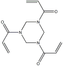 1,3,5-triacryloyl-1,3,5-triazinane 结构式