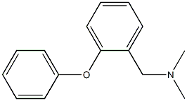 N,N-dimethyl-N-(2-phenoxybenzyl)amine 结构式