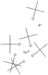 叔丁醇钾钽 结构式