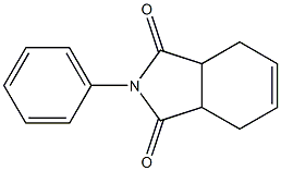 2-phenyl-3a,4,7,7a-tetrahydro-1H-isoindole-1,3(2H)-dione 结构式