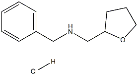 phenyl-N-(tetrahydro-2-furanylmethyl)methanamine hydrochloride 结构式