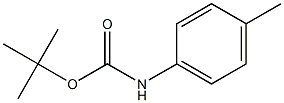 tert-butyl 4-methylphenylcarbamate 结构式