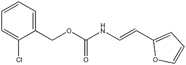 2-chlorobenzyl N-[(E)-2-(2-furyl)ethenyl]carbamate 结构式