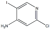 2-chloro-5-iodopyridin-4-amine 结构式