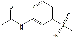 S-Methyl-S-(3-acetamidophenyl) sulfoximine ,95% 结构式