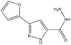 3-(呋喃-2-基)-1H-吡唑-5-羧肼 结构式