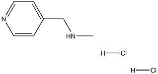 N-甲基-N-(4-甲基吡啶)胺二盐酸盐 结构式