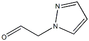 1H-pyrazol-1-ylacetaldehyde 结构式