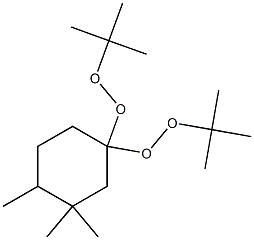 3,3,4-Trimethyl-1,1-bis(tert-butylperoxy)cyclohexane 结构式