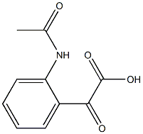 N-[2-[Carboxycarbonyl]phenyl]acetamide 结构式