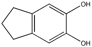 Indane-5,6-diol 结构式