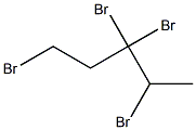 1,3,3,4-Tetrabromopentane 结构式