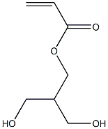 Acrylic acid 3-hydroxy-2-(hydroxymethyl)propyl ester 结构式