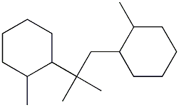 1,2-Bis(2-methylcyclohexyl)-2-methylpropane 结构式