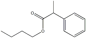 2-Phenylpropionic acid butyl ester 结构式