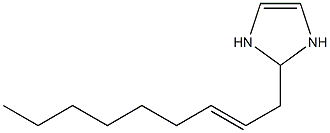 2-(2-Nonenyl)-4-imidazoline 结构式