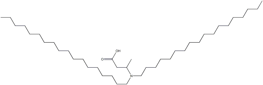 3-(Dioctadecylamino)butyric acid 结构式