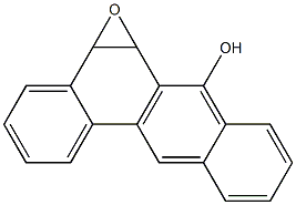 5,6-Dihydro-5,6-epoxybenz[a]anthracen-7-ol 结构式