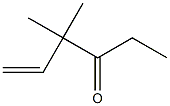 4,4-Dimethyl-5-hexen-3-one 结构式