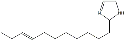 2-(8-Undecenyl)-3-imidazoline 结构式