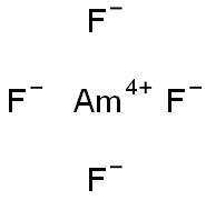 Americium(IV) tetrafluoride 结构式