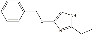 2-Ethyl-1-phenylmethoxy-1H-imidazole 结构式