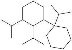 1',2,3-Triisopropyl-1,1'-bicyclohexane 结构式