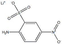 2-Amino-5-nitrobenzenesulfonic acid lithium salt 结构式