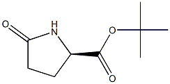 (R)-5-Oxo-2-pyrrolidinecarboxylic acid 1,1-dimethylethyl ester 结构式