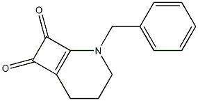 2-Benzyl-2-azabicyclo[4.2.0]oct-1(6)-ene 7,8-dione 结构式