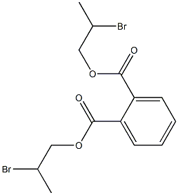 Phthalic acid bis(2-bromopropyl) ester 结构式