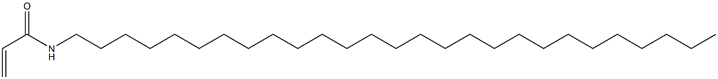 N-Heptacosylacrylamide 结构式