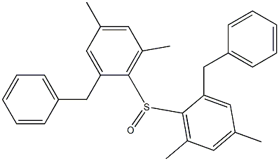 Phenylmesityl sulfoxide 结构式