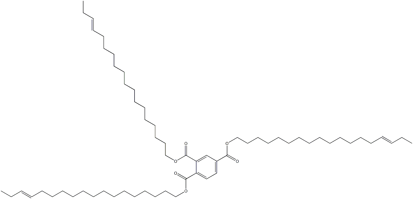 1,2,4-Benzenetricarboxylic acid tri(15-octadecenyl) ester 结构式