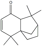 1,2,3,4,4a,5,8,8a-Octahydro-1,1,5,5-tetramethyl-2,4a-methanonaphthalen-8-one 结构式
