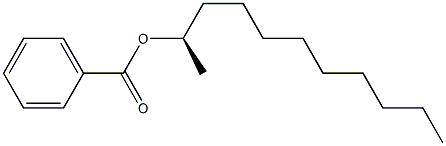 (-)-Benzoic acid (R)-1-methyldecyl ester 结构式