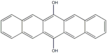 Pentacene-6,13-diol 结构式