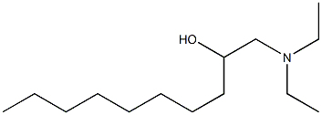 1-Diethylamino-2-decanol 结构式