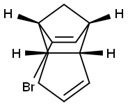 (1R,2R,6S,7S)-8-Bromotricyclo[5.2.1.02,6]deca-3,8-diene 结构式