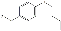p-Butoxybenzyl chloride 结构式