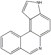 3H-Pyrrolo[3,2-a]phenanthridine 结构式