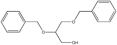 2,3-Bis(benzyloxy)-1-propanol 结构式