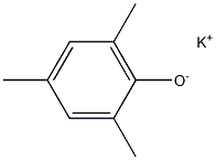 Potassium 2,4,6-trimethylphenolate 结构式