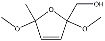 5-Methyl-2,5-dimethoxy-2,5-dihydrofuran-2-methanol 结构式