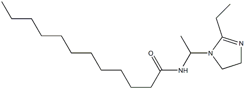 1-(1-Lauroylaminoethyl)-2-ethyl-2-imidazoline 结构式