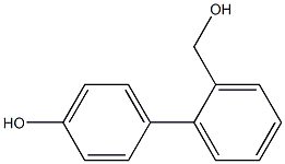 4'-Hydroxybiphenyl-2-methanol 结构式