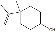 4-Methyl-4-isopropenylcyclohexanol 结构式