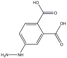 4-Hydrazinophthalic acid 结构式