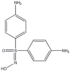 S,S-Bis(4-aminophenyl)-N-hydroxysulfoximide 结构式